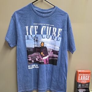 Blue Graphic T-Shirt